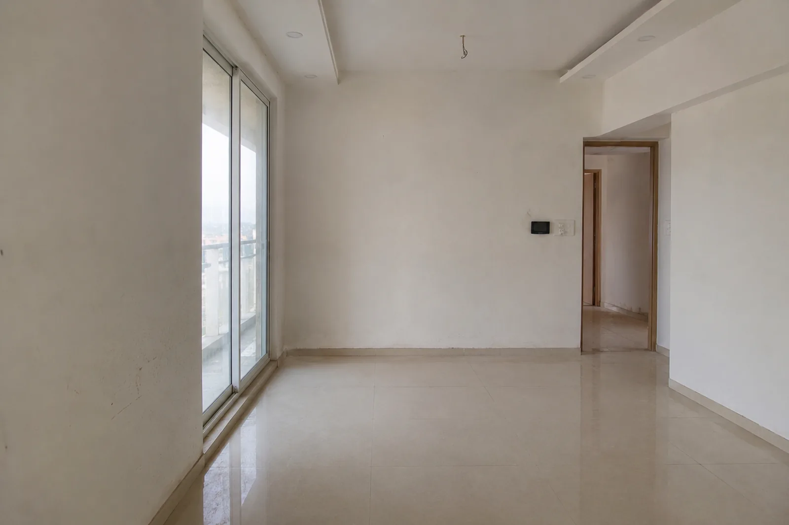 3 BHK · Baner — The living room — before