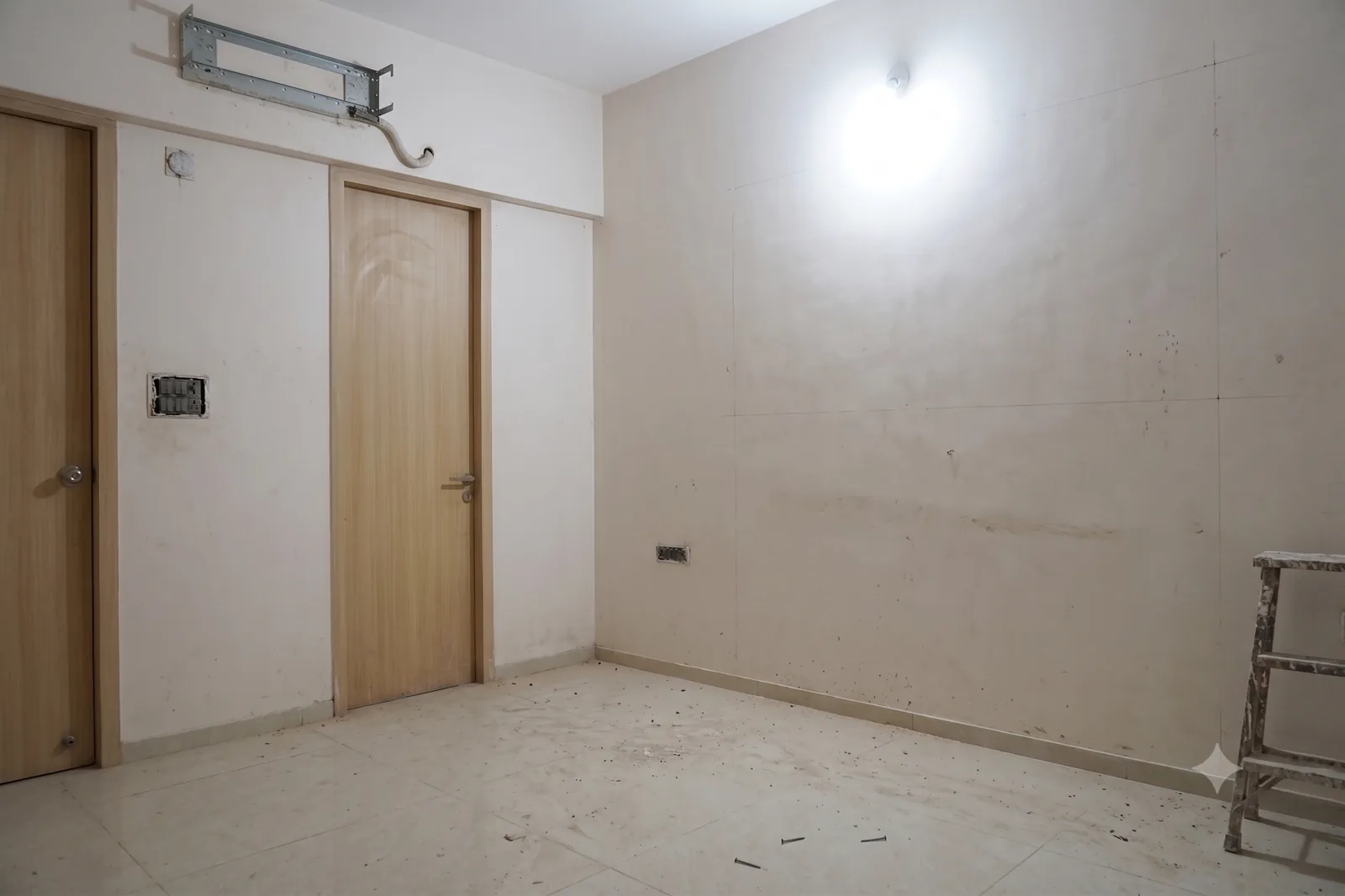 3 BHK · Baner — The second bedroom — before