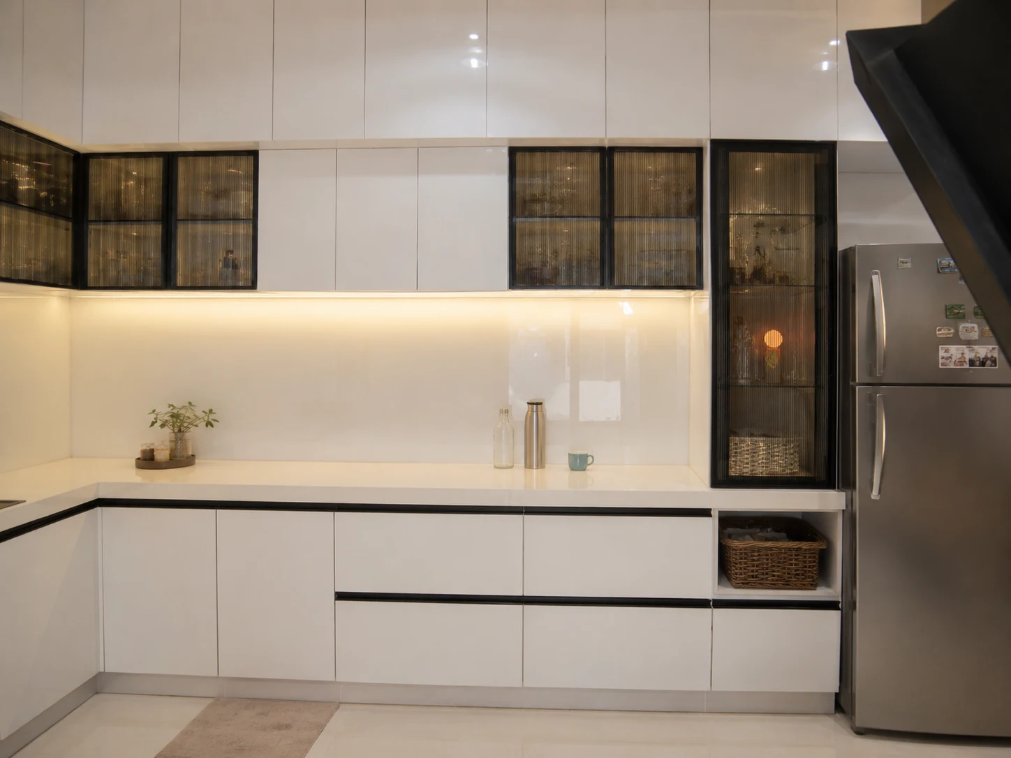 Kitchen — before and after — after