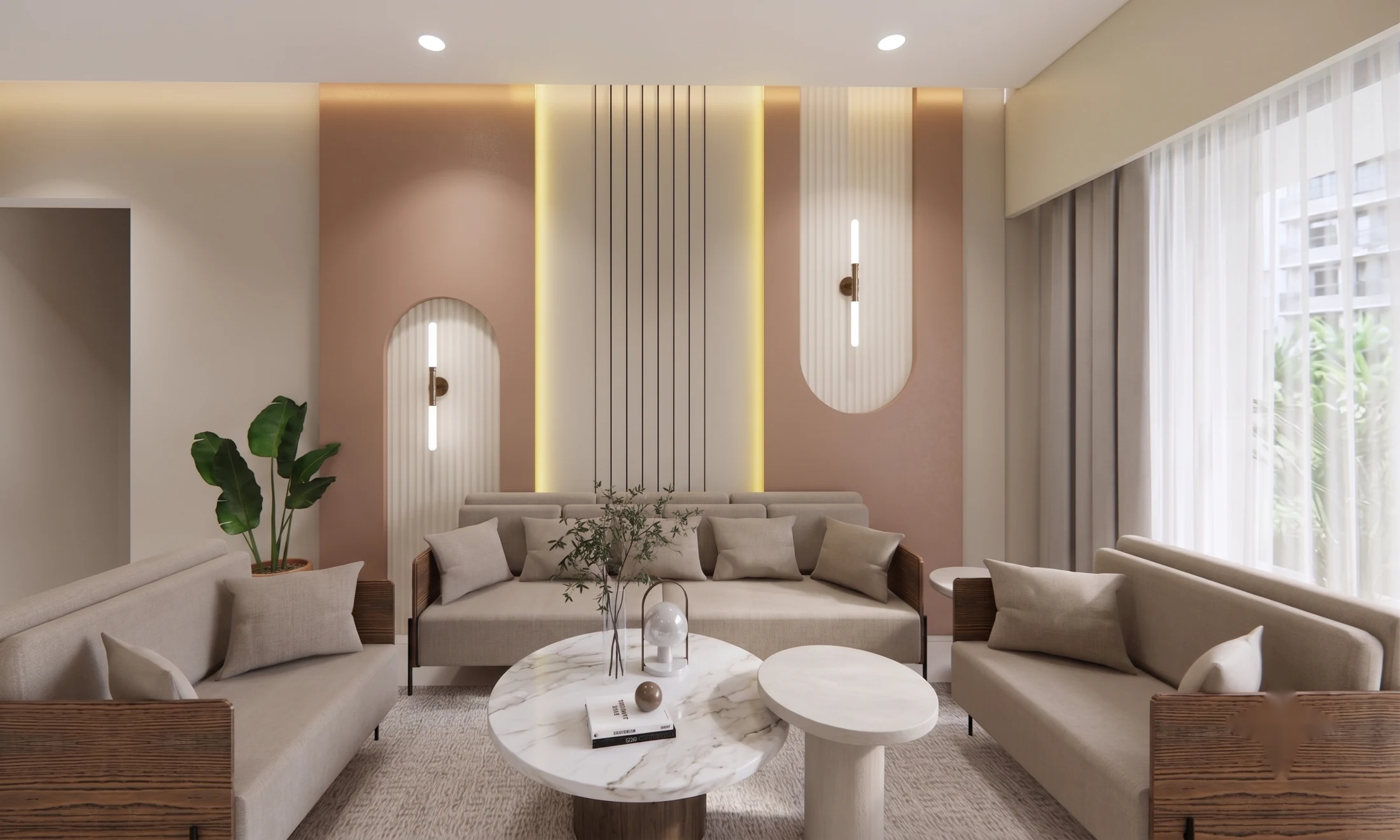 3 BHK · Kohinoor Shangrilla — Premium interior in Pimpri, Pune