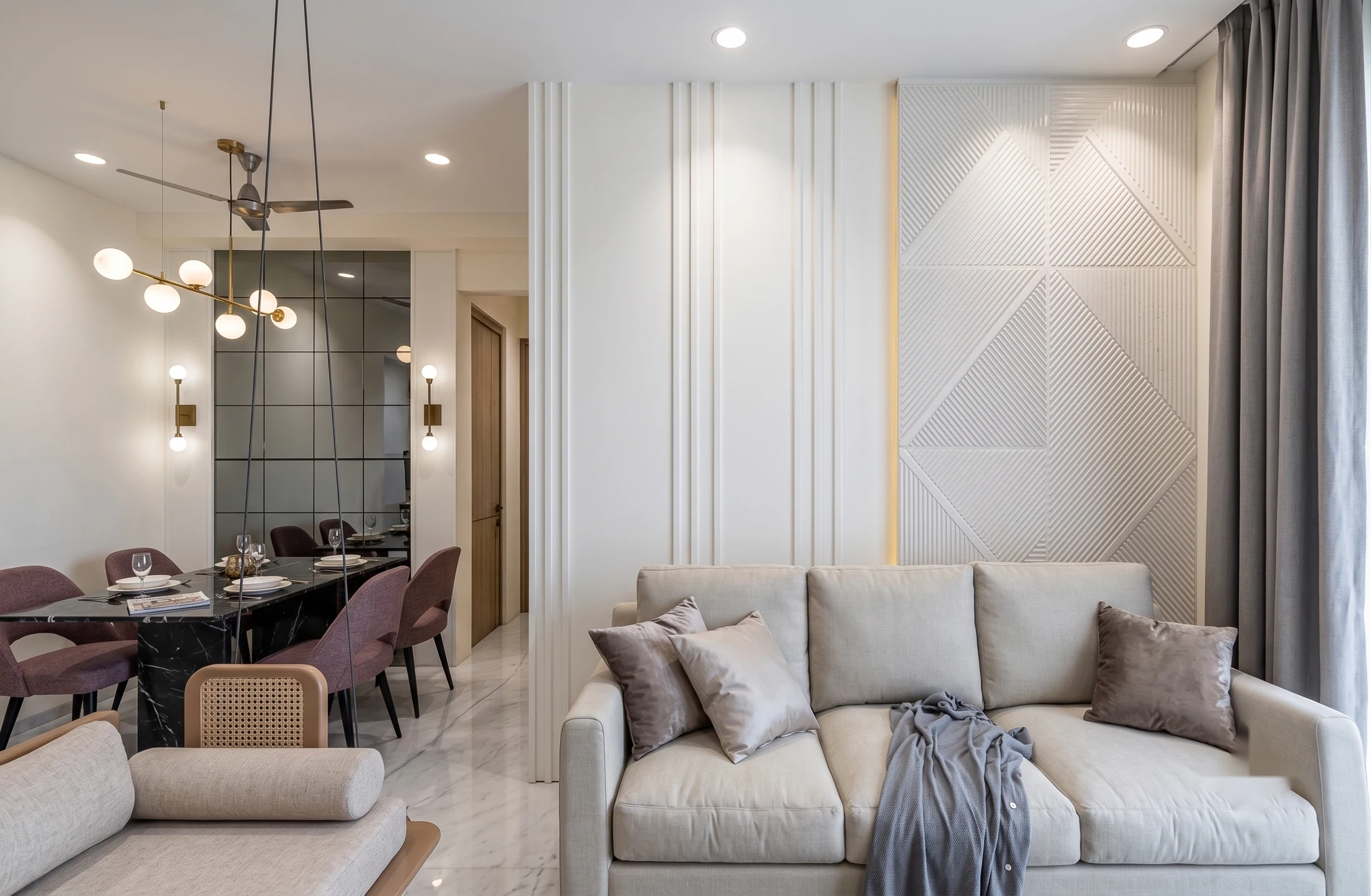 3 BHK · Kohinoor Sapphire — Premium interior in Tathawade, Pune