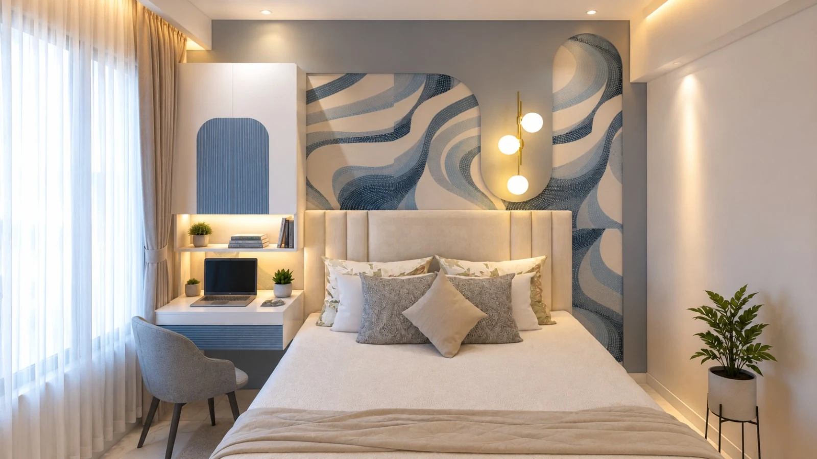 2 BHK · Kohinoor Sports Ville — Premium interior in Hinjewadi, Pune