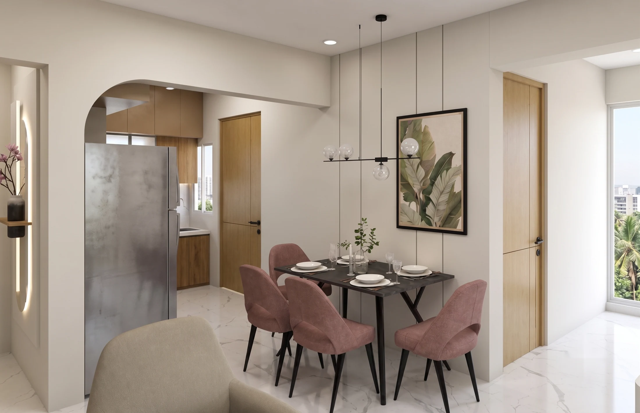 2 BHK · Orion Towers — finished home photo 1