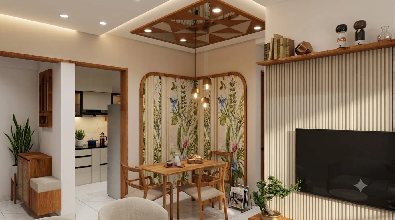 2 BHK · Kohinoor Sapphire — finished home photo 3