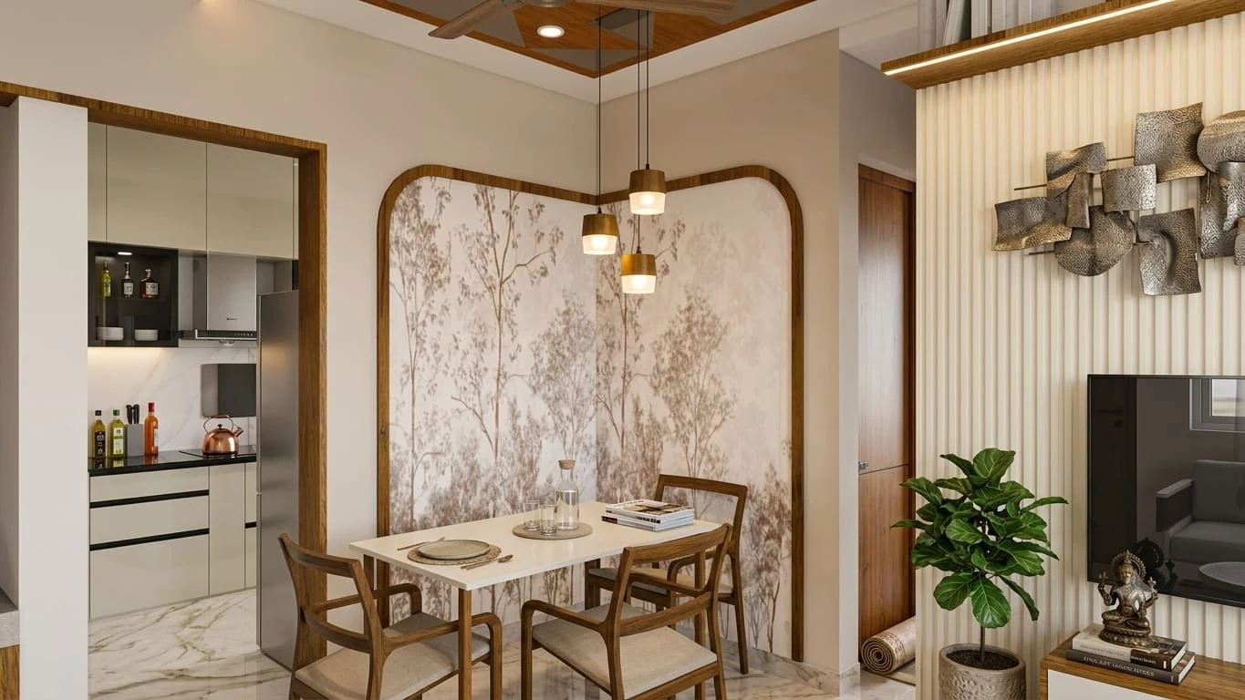 2 BHK · Kohinoor Sapphire — finished home photo 6