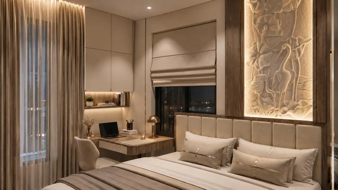 3 BHK · Parkways — Lux interior in Wakad, Pune