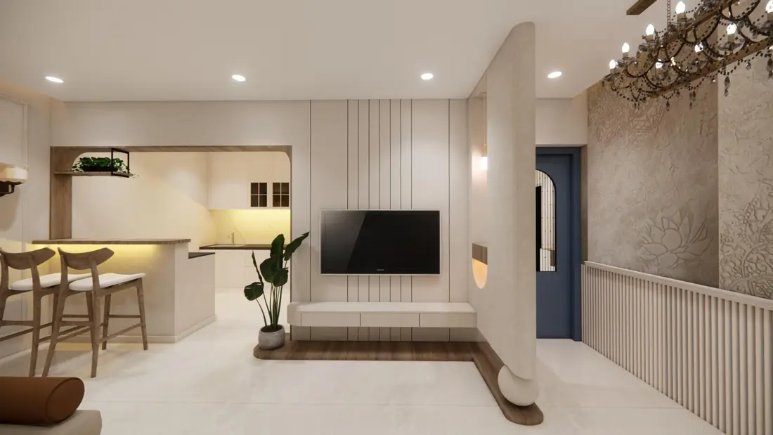 3 BHK · K Ville — design render 6
