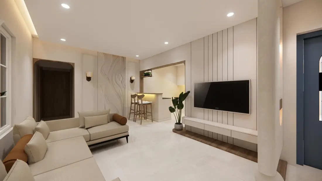3 BHK · K Ville — design render 7
