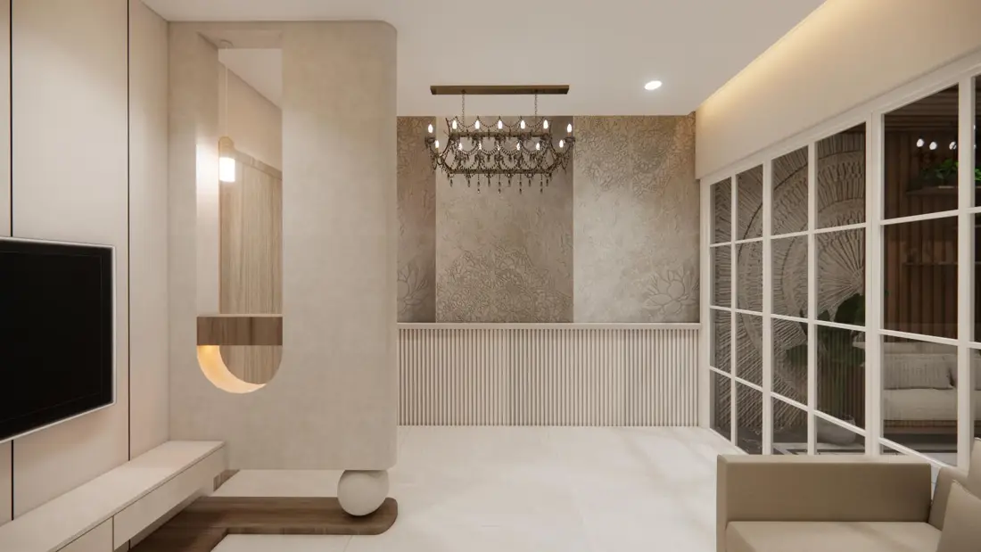 3 BHK · K Ville — design render 9