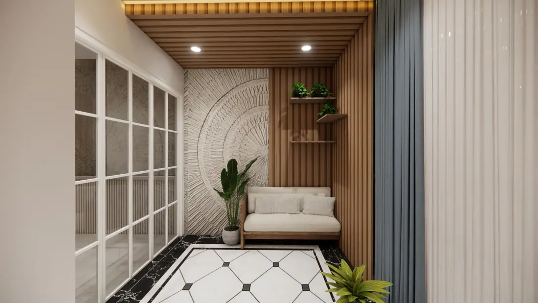 3 BHK · K Ville — design render 11