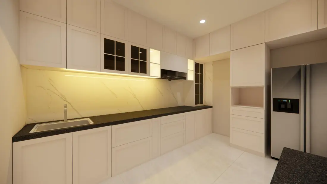 3 BHK · K Ville — design render 13
