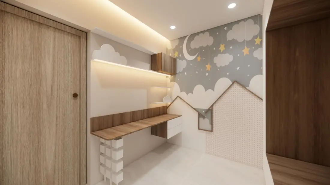 3 BHK · K Ville — design render 20