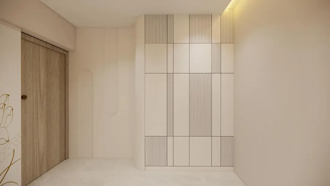 3 BHK · K Ville — design render 23