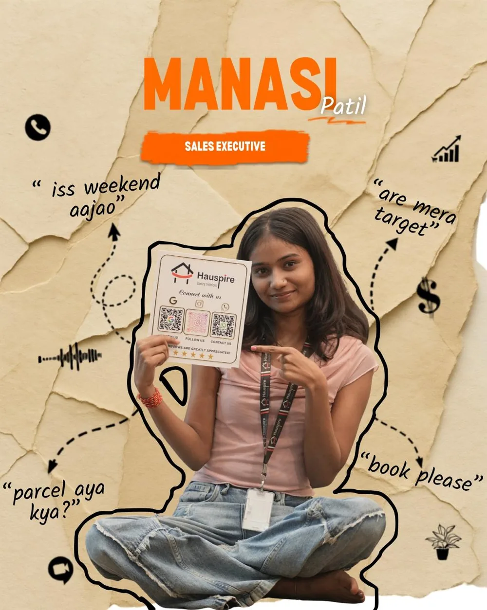 Manasi Patil — Sales Executive, Hauspire